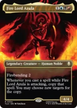 Fire Lord Azula (#334) (foil) (borderless) - Avatar: The Last Airbender Varianten