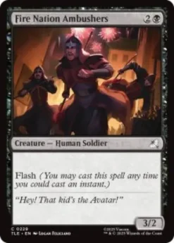Fire Nation Ambushers (foil) - Avatar: The Last Airbender Eternal