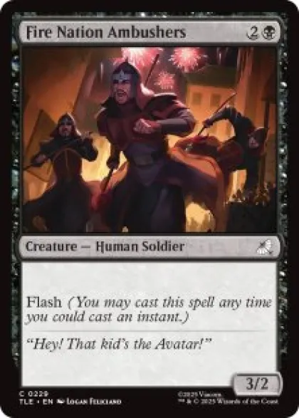 Fire Nation Ambushers (foil) - Avatar: The Last Airbender Eternal