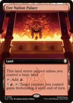 Fire Nation Palace (foil) (extended art) - Avatar: The Last Airbender Varianten