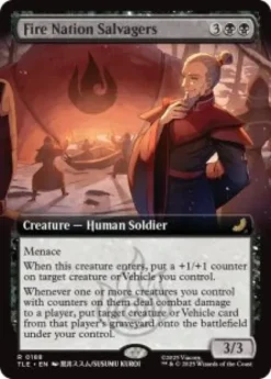 Fire Nation Salvagers (foil) (extended art) - Avatar: The Last Airbender Eternal Varianten