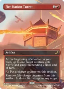 Fire Nation Turret (borderless) - Avatar: The Last Airbender Eternal Varianten