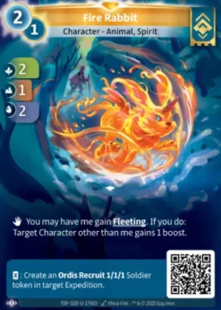 Fire Rabbit (U-17583) - Altered Trial by Frost