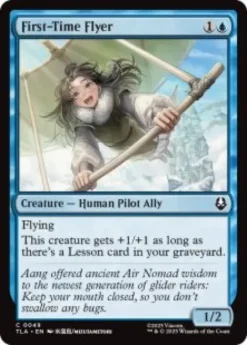 First-Time Flyer (foil) - Avatar: The Last Airbender
