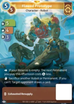 Flawed Prototype (U-4089) - Altered Trial by Frost