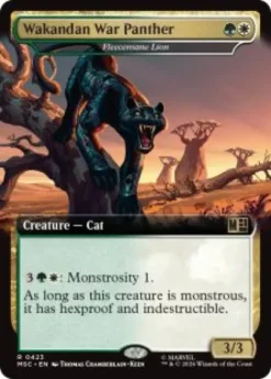 Fleecemane Lion (extended art) - Marvel Super Heroes Commander Varianten