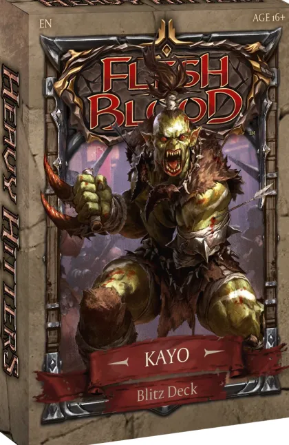 Flesh and Blood - Heavy Hitters Blitz Deck (set van 6)