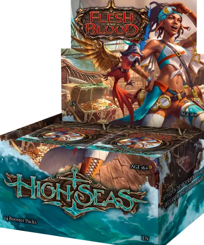 Flesh and Blood - High Seas Boosterbox (24 boosters incl. Treasure Pack)