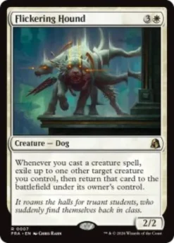 Flickering Hound (foil) - Reality Fracture