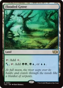 Flooded Grove - Tarkir: Dragonstorm Commander