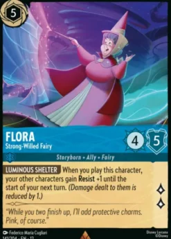 Flora, Strong-Willed Fairy (foil) - Wilds Unknown
