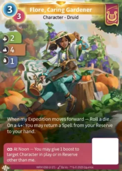 Flore, Caring Gardener (U-171) - Altered Unique whispers