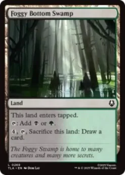 Foggy Bottom Swamp (foil) - Avatar: The Last Airbender