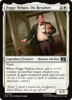 Foggy Nelson, On Retainer (foil) - Marvel Super Heroes Commander