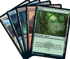 Foil Basic Land Pack Commander Legends: Battle for Baldur's Gate (40 cards)