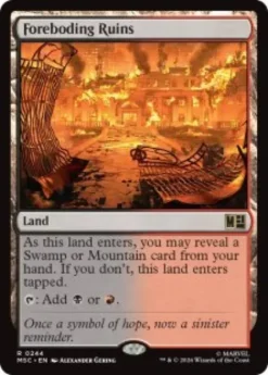 Foreboding Ruins (surge foil) - Marvel Super Heroes Commander