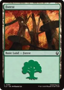 Forest (#286) (foil) - Avatar: The Last Airbender