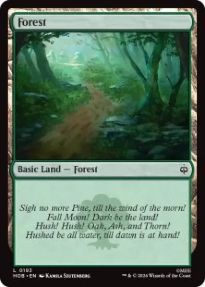 Forest (#193) (foil) - The Hobbit
