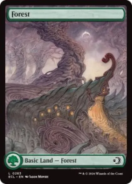 Forest (#283) (full art) - Lorwyn Eclipsed