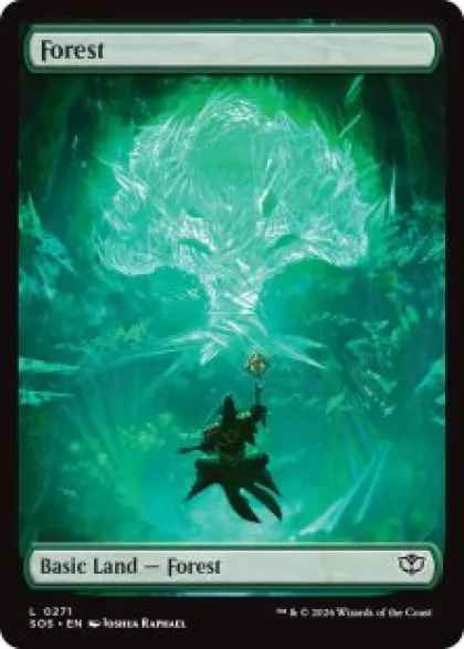 Forest (#271) (full art) - Secrets of Strixhaven