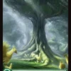 Forest (#576) (surge foil) (full art) - Final Fantasy