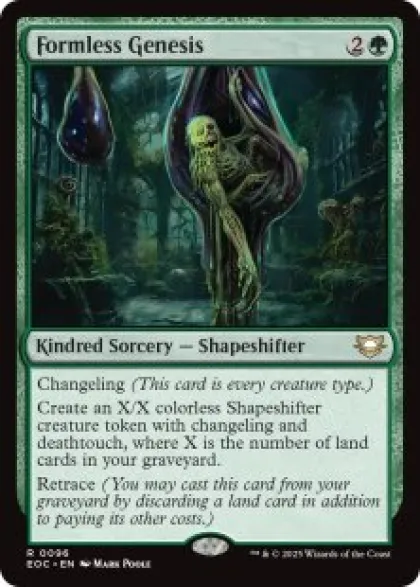Formless Genesis - Edge of Eternities Commander