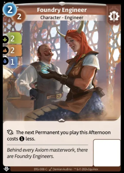 Foundry Engineer (C) - Altered Beyond the Gates