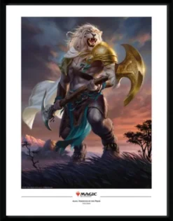 Framed Poster: Ajani, Strength of the Pride