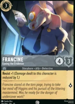 Francine, Eyeing the Evidence - Whispers