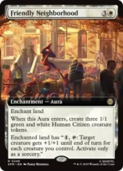 Friendly Neighborhood (foil) (extended art) - Marvel's Spider-Man Varianten