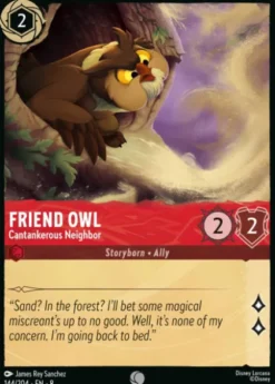 Friend Owl, Cantankerous Neighbor (foil) - Reign of Jafar