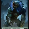 Frog Lizard token (3/3) - Tarkir: Dragonstorm Commander