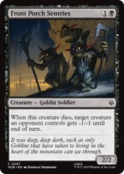 Front Porch Sentries (foil) - The Hobbit