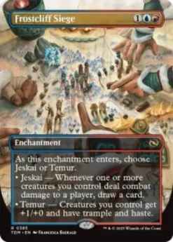 Frostcliff Siege (borderless) - Tarkir: Dragonstorm Varianten