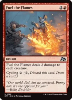 Fuel the Flames (foil) - Aetherdrift
