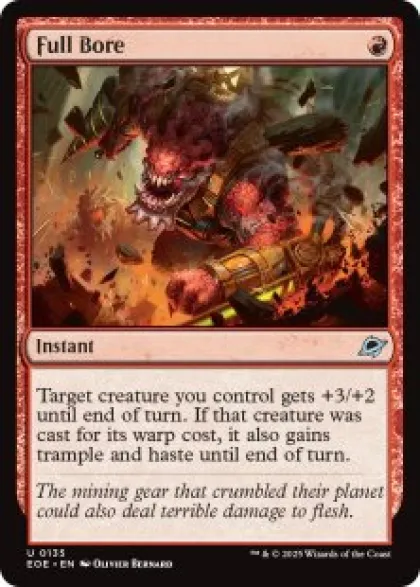 Full Bore (foil) - Edge of Eternities
