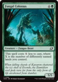Fungal Colossus (foil) - Edge of Eternities