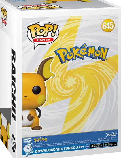 Funko POP! Pokémon - Vinyl Figure: Raichu
