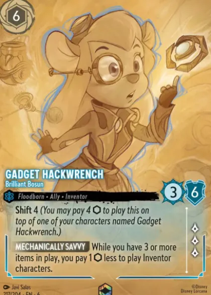 Gadget Hackwrench, Brilliant Bosun (foil) (borderless) - Azurite Sea