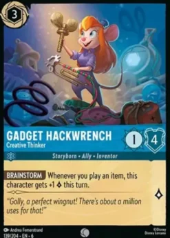 Gadget Hackwrench, Creative Thinker - Azurite Sea
