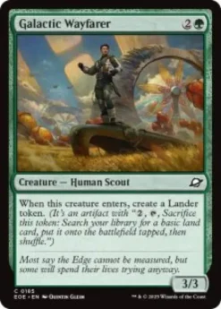 Galactic Wayfarer (foil) - Edge of Eternities
