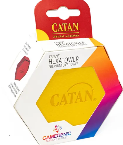 Gamegenic Catan Hexatower - Yellow