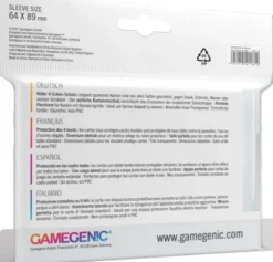 Gamegenic Closable Inner Sleeves (100 stuks)