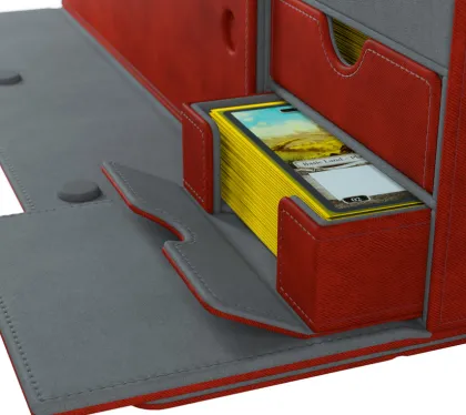 Gamegenic Deckbox Cards' Lair 400+ Red
