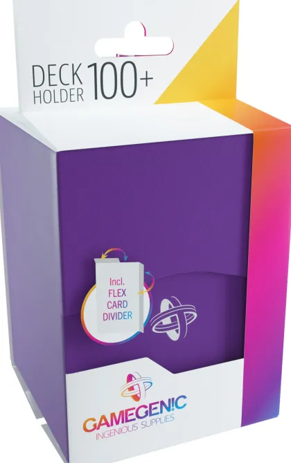 Gamegenic Deckbox Deck Holder 100+ Purple