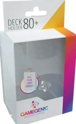 Gamegenic Deckbox Deck Holder 80+ Clear