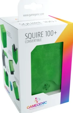 Gamegenic Deckbox Squire 100+ Convertible Green