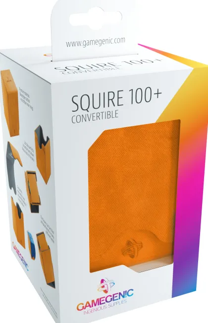 Gamegenic Deckbox Squire 100+ Convertible Orange