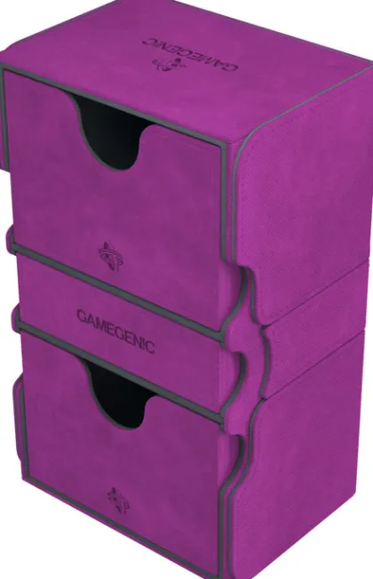 Gamegenic Deckbox Stronghold 200+ Convertible Purple