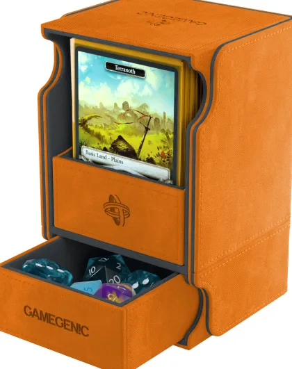Gamegenic Deckbox Watchtower 100+ Convertible Orange